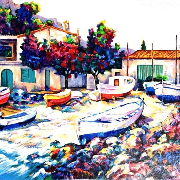 ALEX PEREZ "AFTER THE SEASON" SERIGRAPH LIMITED EDITION WENTWORTH GALLERY MIAMI - Picture 4 of 4